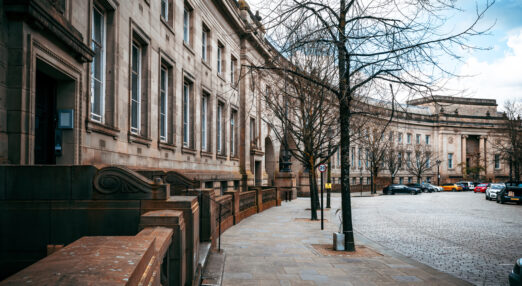 A photograph of Le Mans Crescent in Bolton, where Better Days Bolton will be located