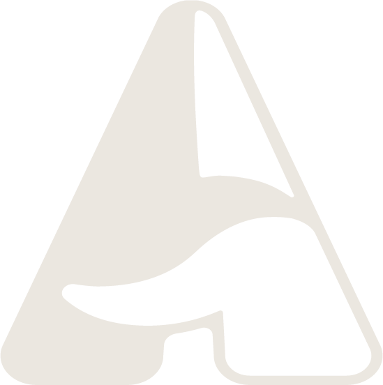 Off white Aqurarius charity logo