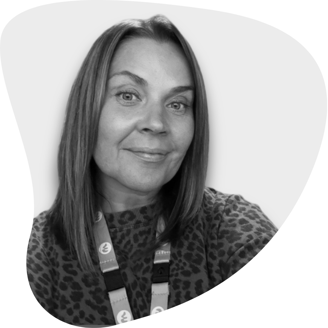 Black and white photo of Kathryn Summerfield - Executive Director (People and Culture)
